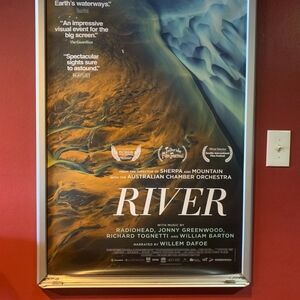 RIVER Movie theater poster